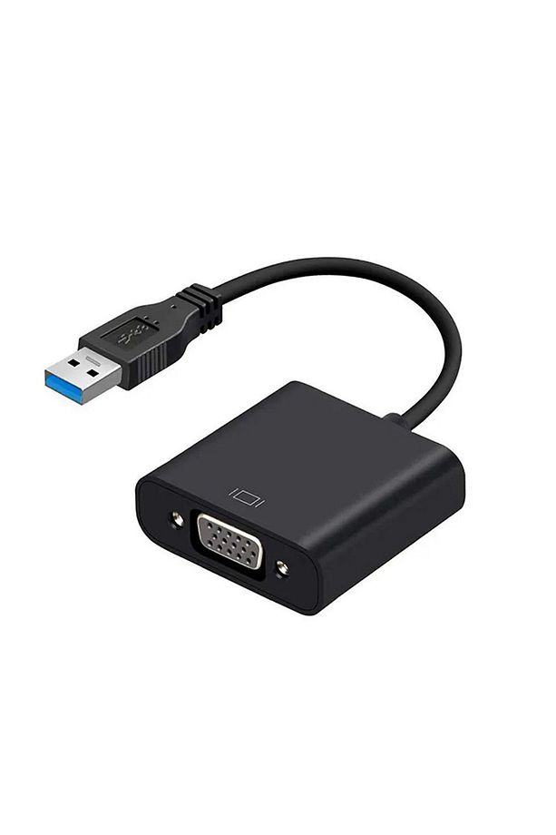 Usb 3.0 To Vga Dönüştürücü Harici Ekran Kartı Çoklu Monitör Adaptörü Win 7/8/10 - 1