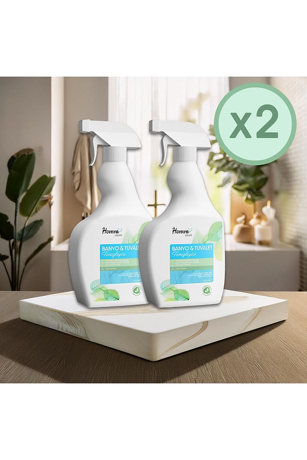 HOMM Clean Banyo & Tuvalet Temizleyici 2 Adet - 1