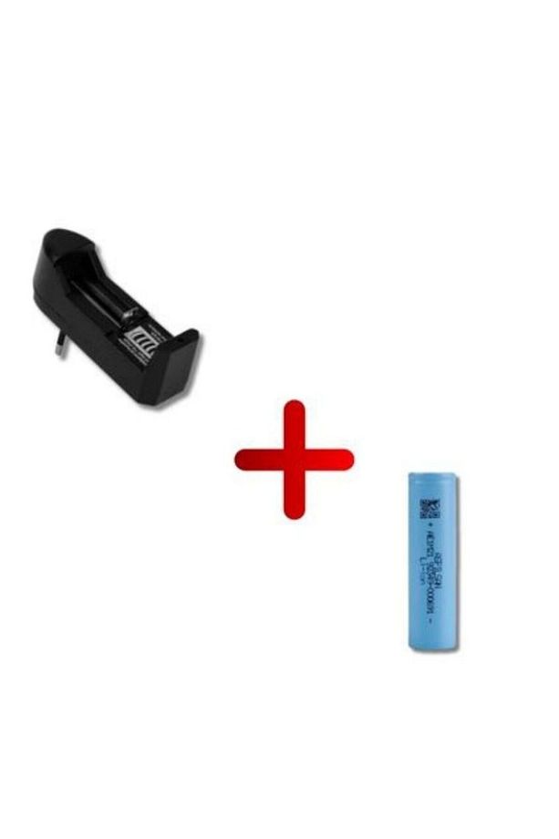 Aspilsan 18650 2900aAH Şarjlı Pil ile Powermaster PMR-W001 3.7 Volt 500 Mah Pil Şarj Cihazı Seti - 1