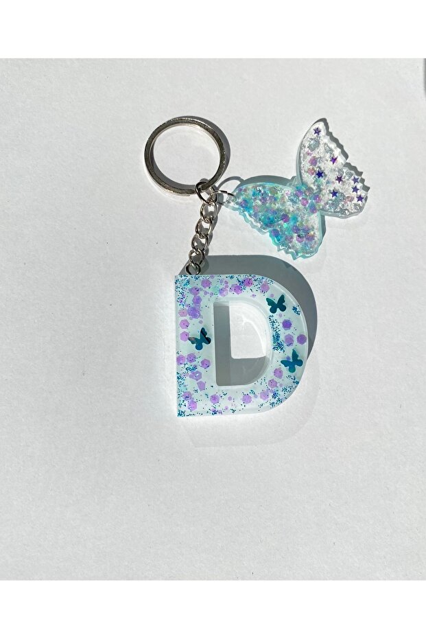 سلسلة مفاتيح هدية بالأحرف الأولى (د) - 7