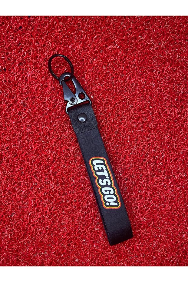 LET'S GO CLOTH KEY RING QUALITY AUTO ACCESSORY