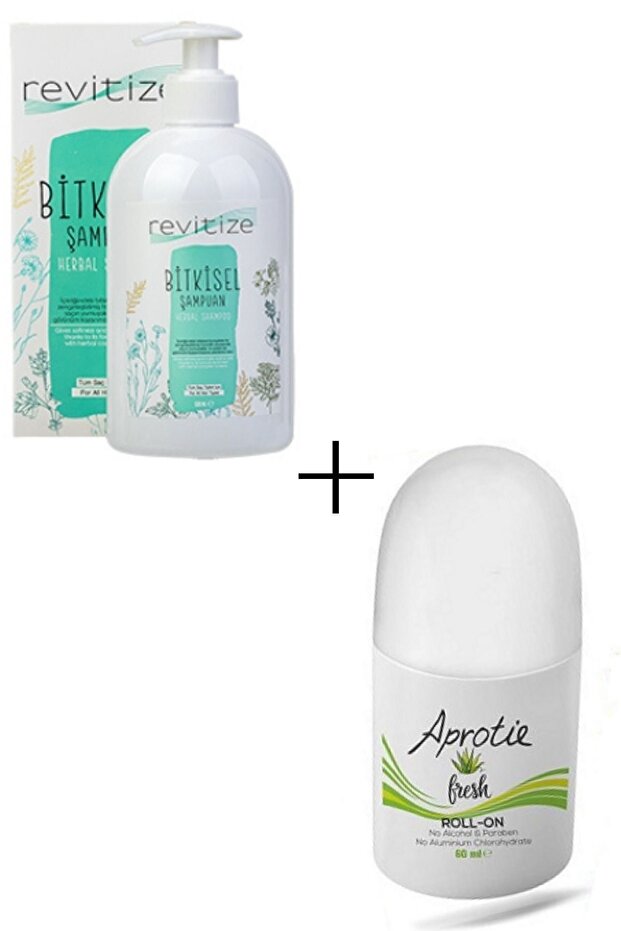 Revitize Bitkisel Şampuan 500 ml & Aprotie Fresh Roll-on 60 ml - 1