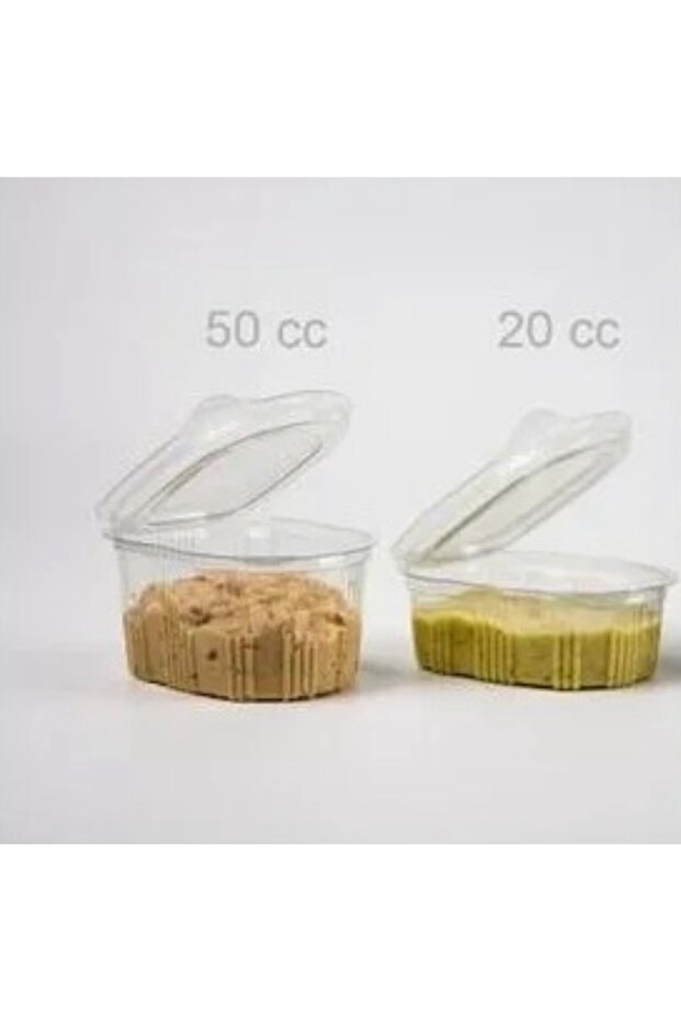 50 Cc 100 Pieces Leak Proof Plastic Meat Water Storage Container - Sauce Container