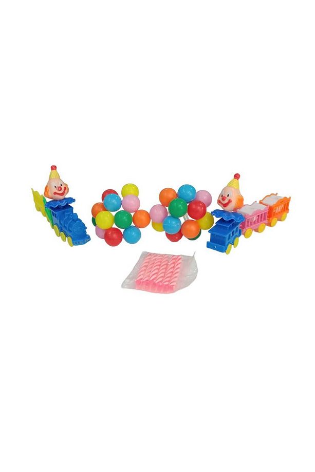 PASTA ÜSTÜ OYUNCAK SET (TREN OYUNCAK SET) - 1
