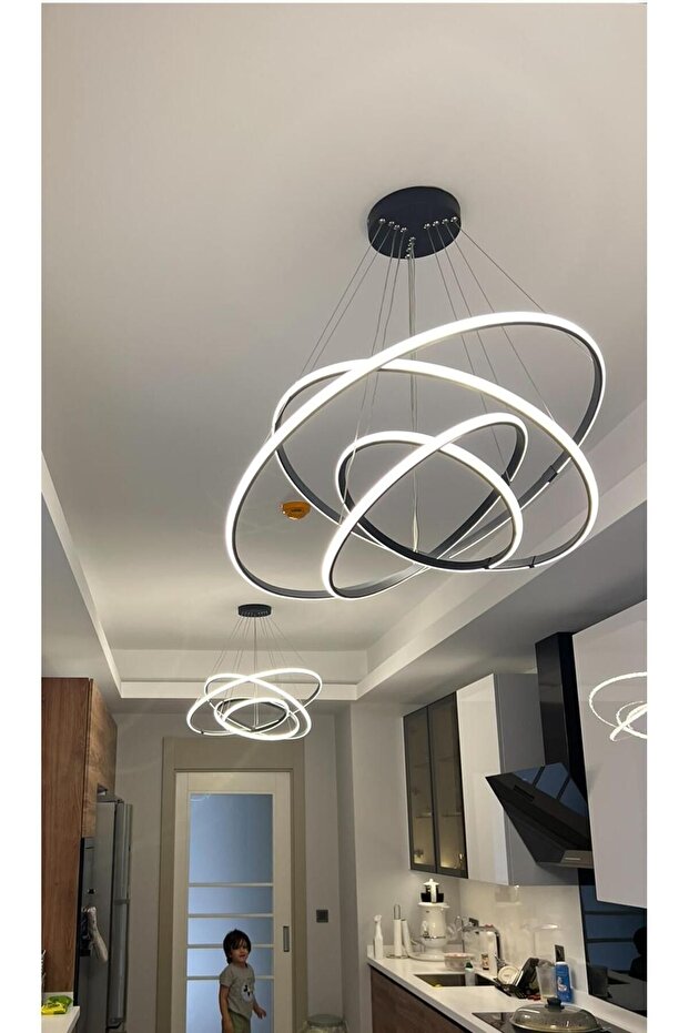 Led Avize Sarkıt 3renk - Priştine 80 Cm - 5