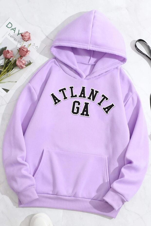 Unisex Atlanta Printed Sweatshirt