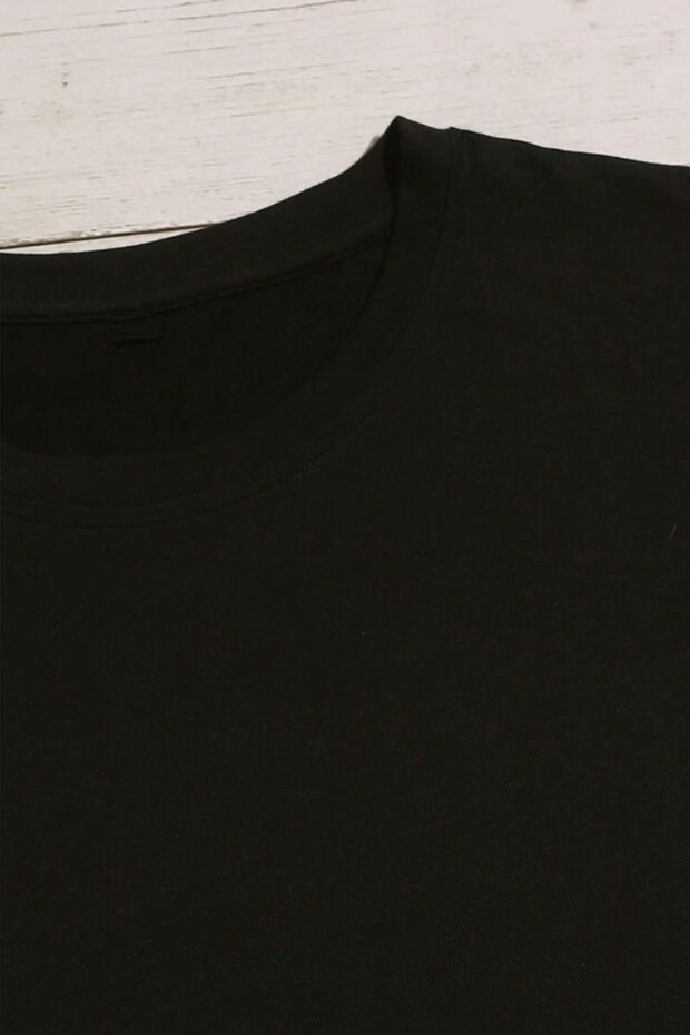 Unisex Basic Model 4'lu Tshirt - 3