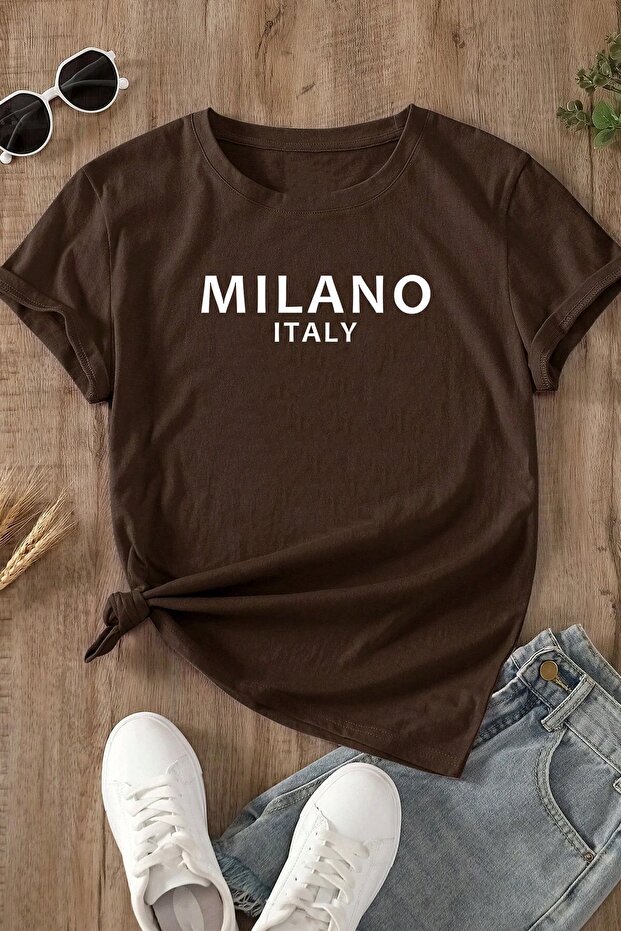 Unisex Milano Printed Oversize T-shirt