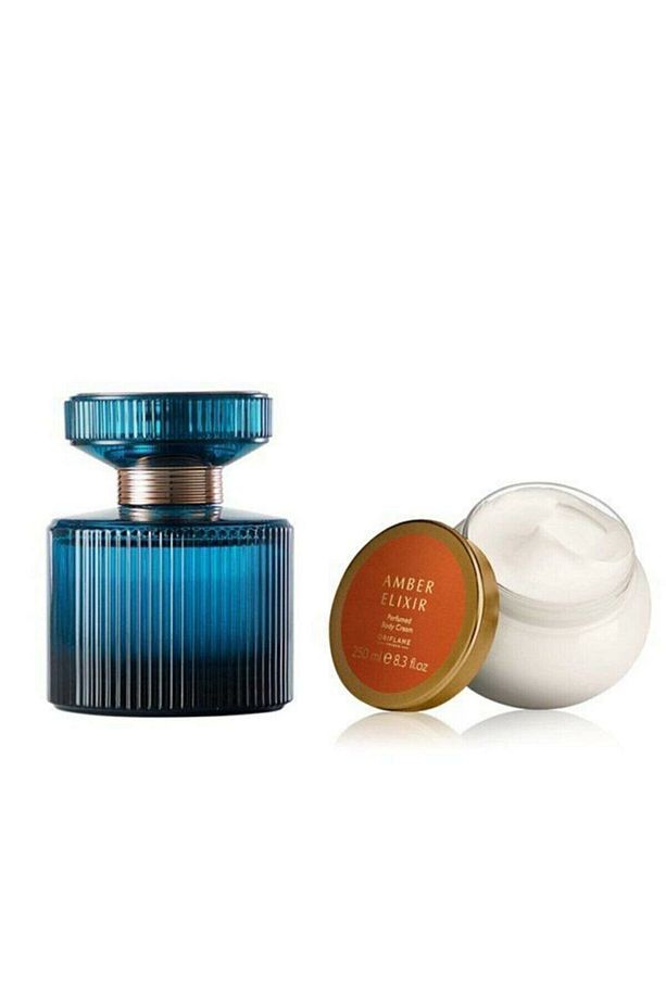 Amber Elixir Crystal Edp 50ml + Vücut Krem Set..azra Bayrak - 1
