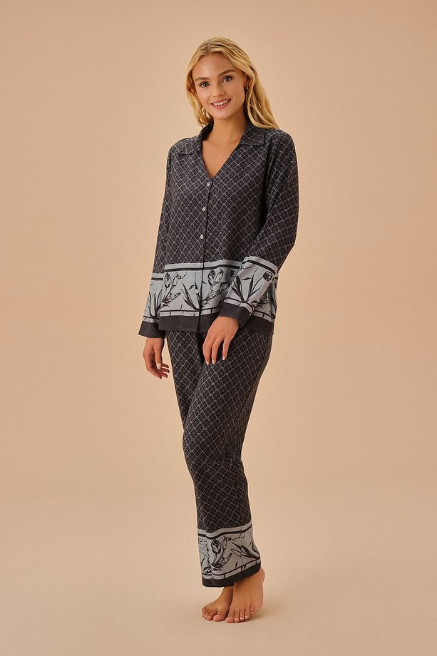 Fall Maskülen Pijama Takımı - 2