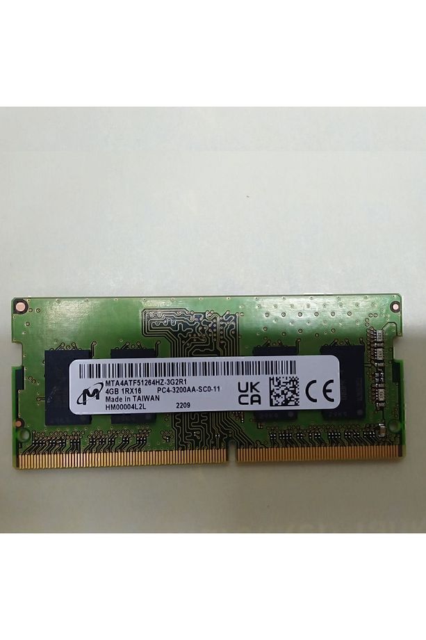 4 GB RAM (1RX16) DDR4 3200 MHz MTA4ATF51264HZ-3G2R1  Laptop - 1
