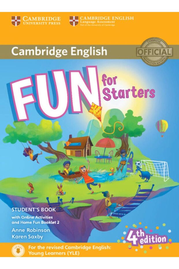 Starters Book - Home Fun Booklet with Interactive Online Activitier and Audio Function