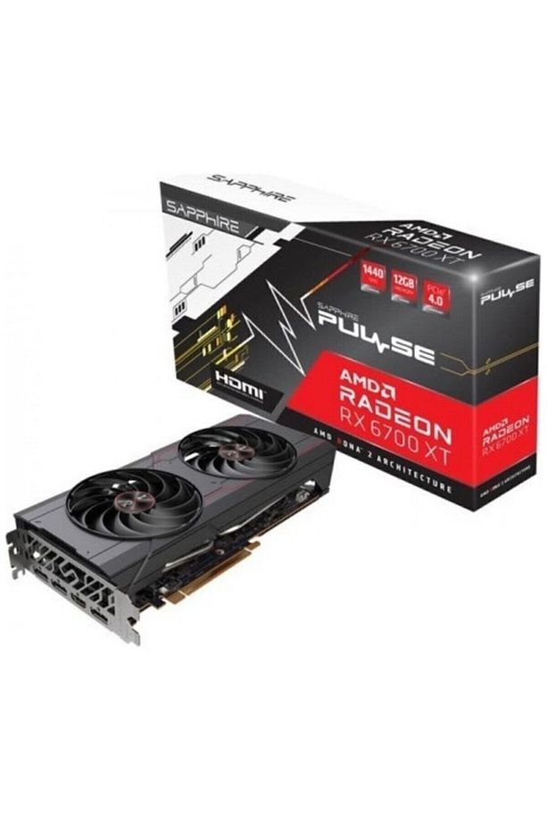 Pulse RX6700XT 12GB GDDR6 192 Bit 3XDP/HDMI Ekran Kartı 11306-02-20G - 1