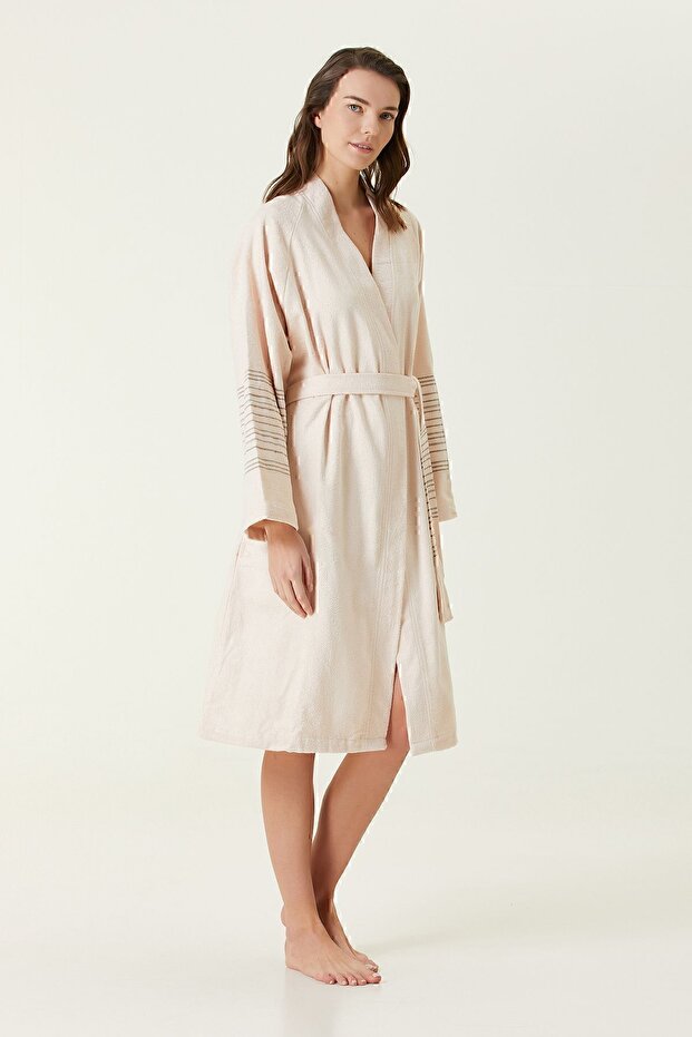 Serin Bambu Bornoz Pudra - 3