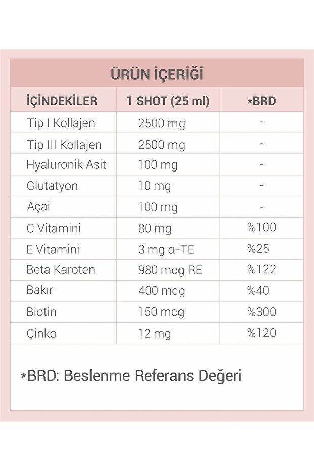 Tip1 Tip3 Kolajen / Nar Aromalı - 5