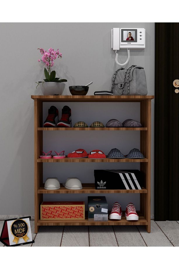 Torre Ayakkabılık,%100 MDF,Kolay Kurulum,ÇokAmaçlı Dolap - 4