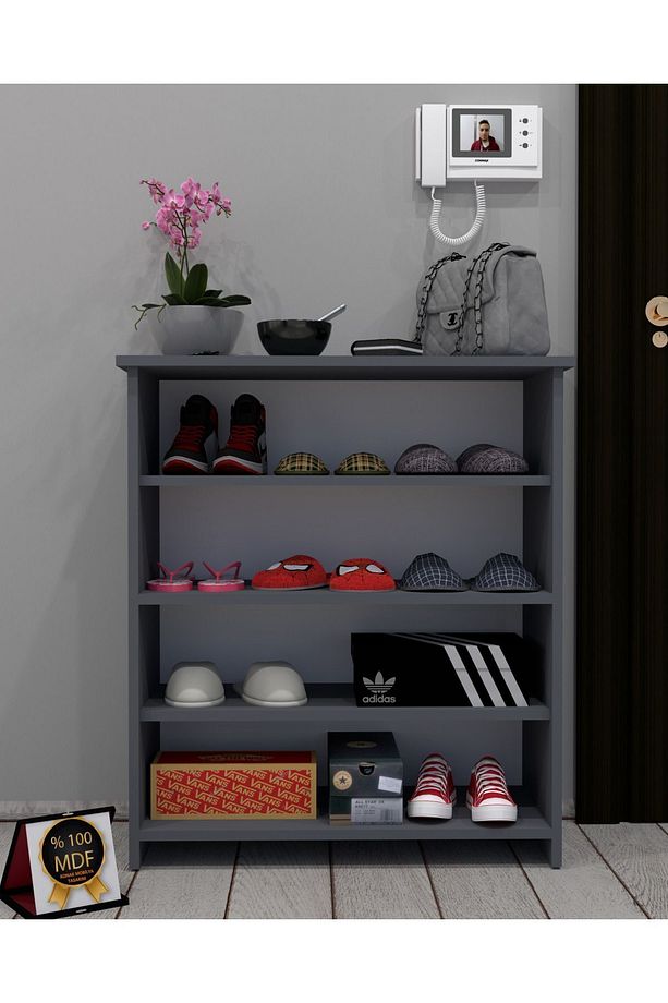 Torre Ayakkabılık,%100 MDF,Kolay Kurulum,ÇokAmaçlı Dolap - 4