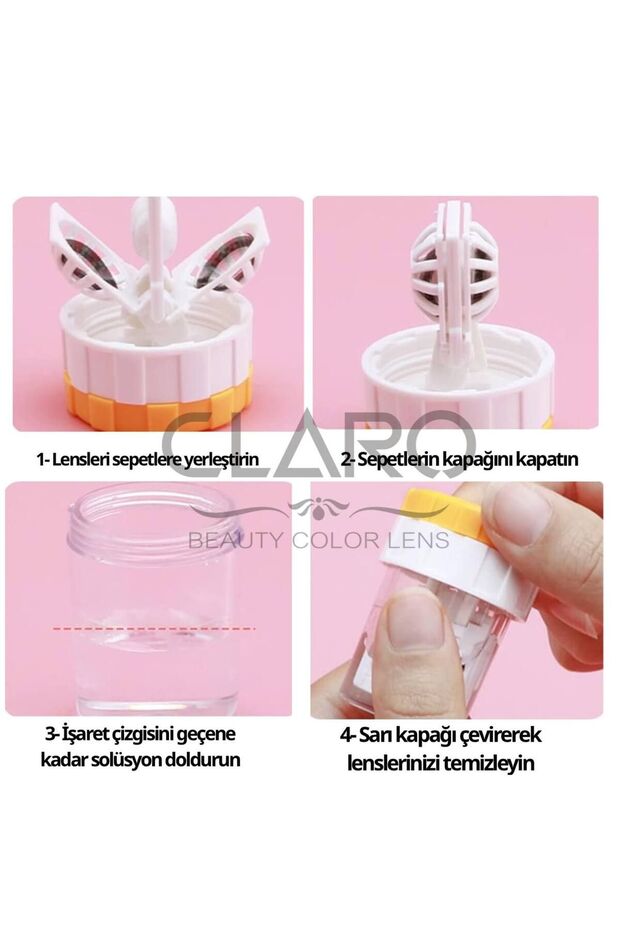 LENS TEMİZLEME KUTUSU TURUNCU - 4