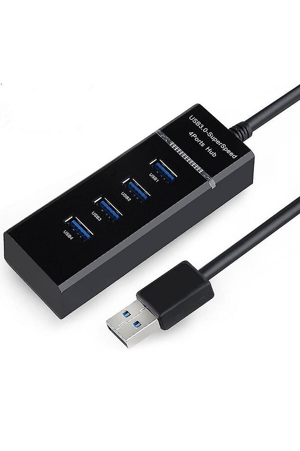 4 Port Usb Hub 3.0 Usb Çoklayıcı Usb Çoğaltıcı Switch Port Işıklı 1.2 Mt - 1