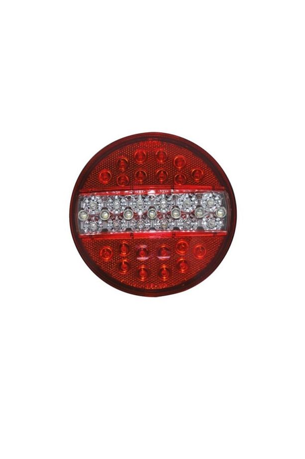 Hamburger Tip Ledli Stop Lamba 12 Volt Römork Karavan 4 Modlu 2 Adet - 2