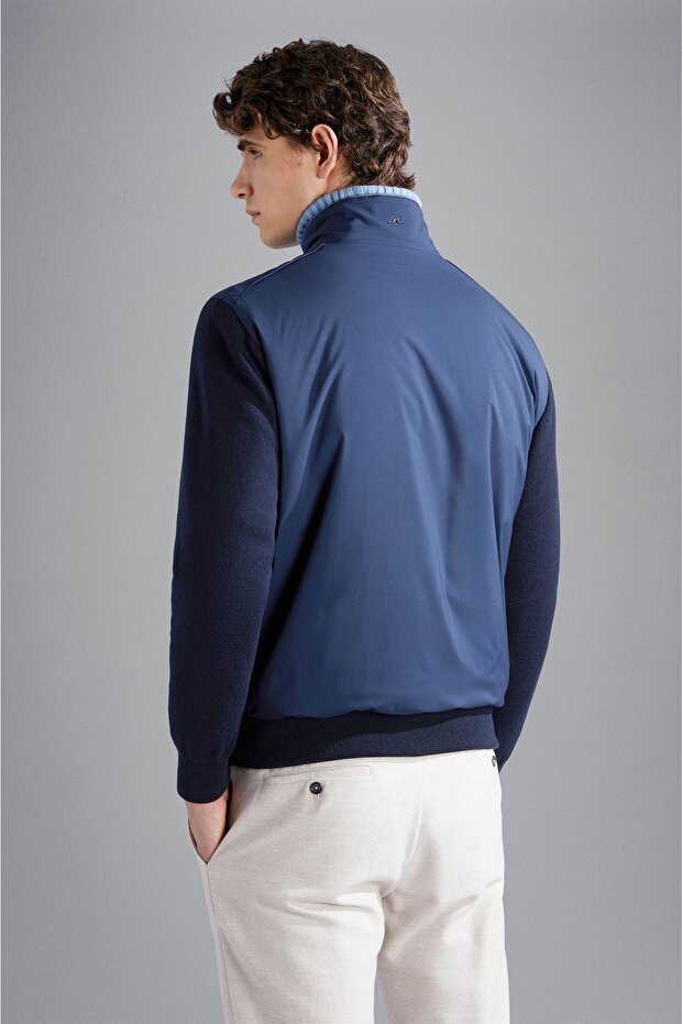 MEN'S ZIPPED PULLOVER C.W. WOOL - 2