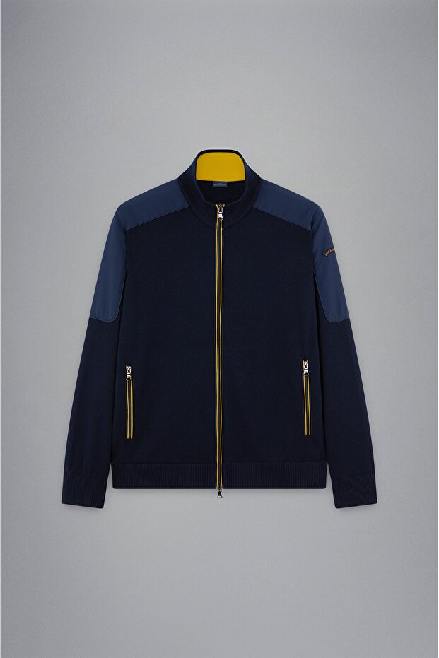 MEN'S ZIPPED PULLOVER C.W. WOOL - 5
