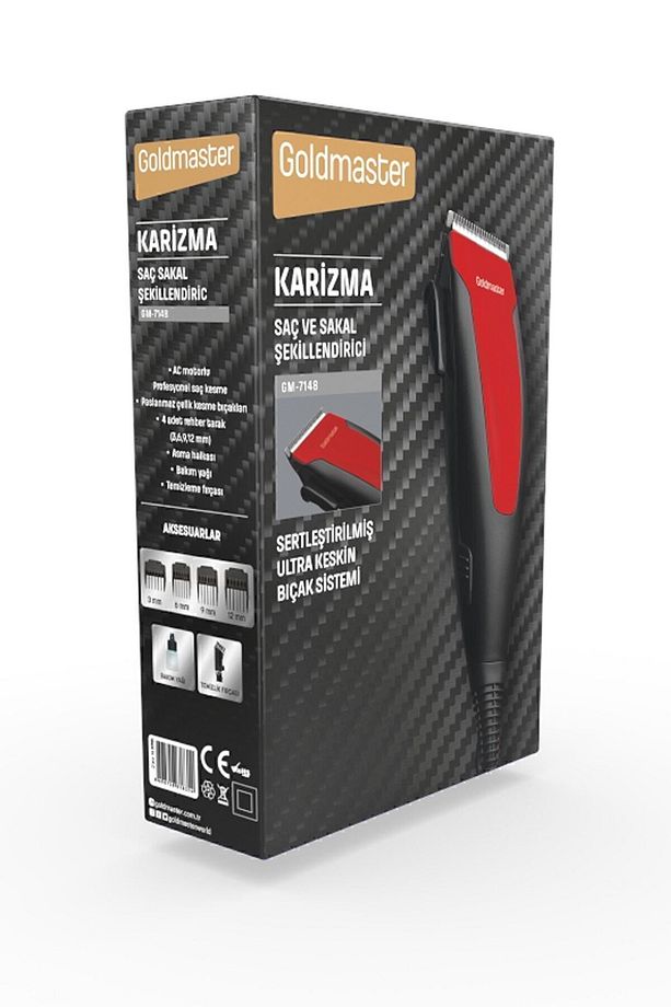 Karizma Profesyonel Ultra Sessiz Ac Motorlu Paslanmaz Çelik Saç Sakal Tıraş Kesme Makinesi - 8