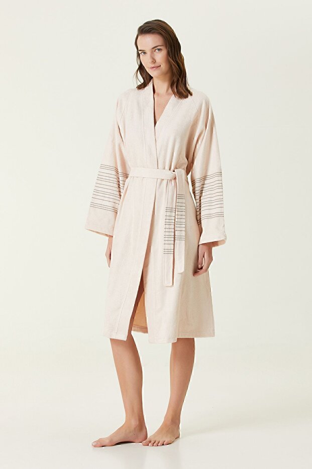 Serin Bambu Bornoz Pudra - 1