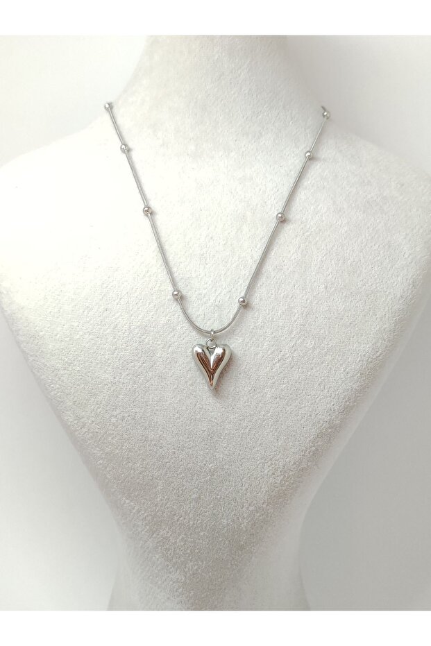 Gümüş dorikalı balon kolye - 2