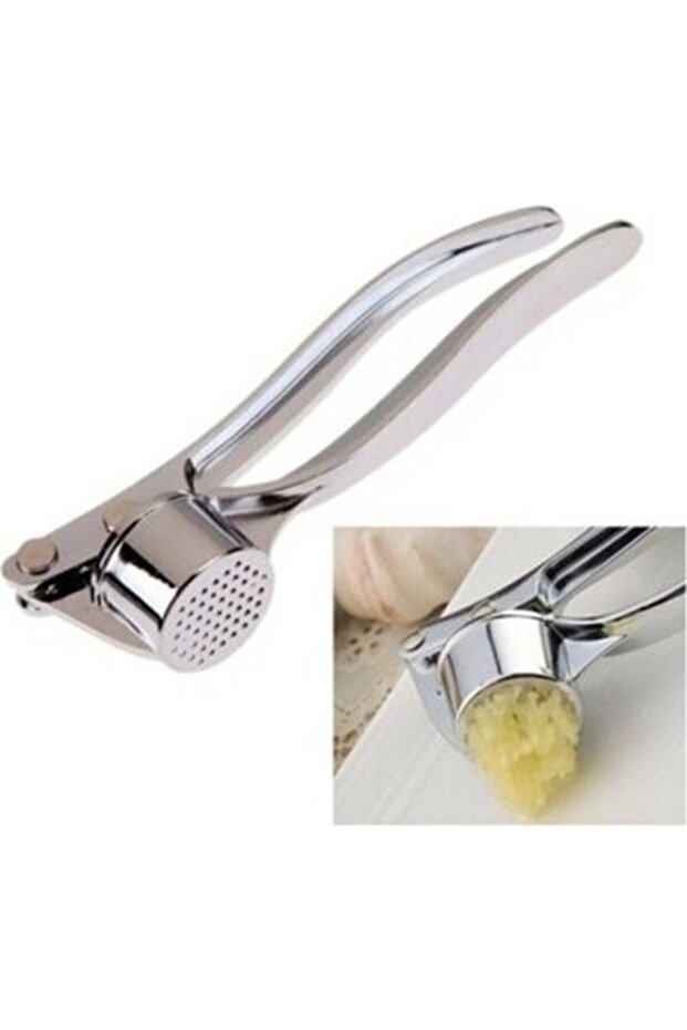 Luxury Stainless Garlic Press Practical Garlic Crusher 16.5cm