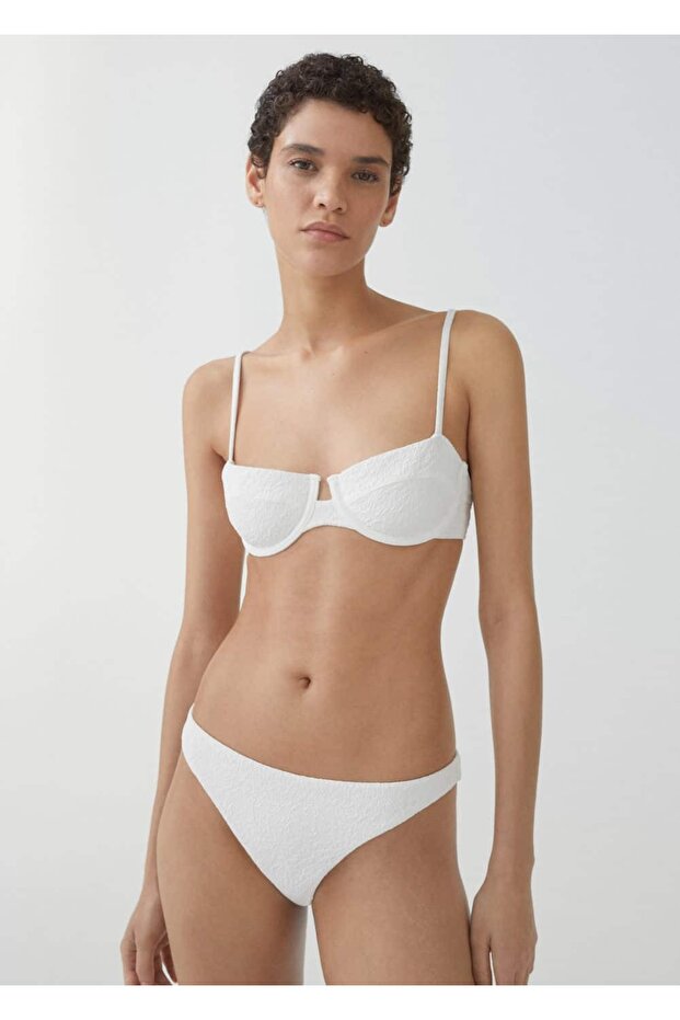 Patterned Brazilian Bikini Bottom - 5