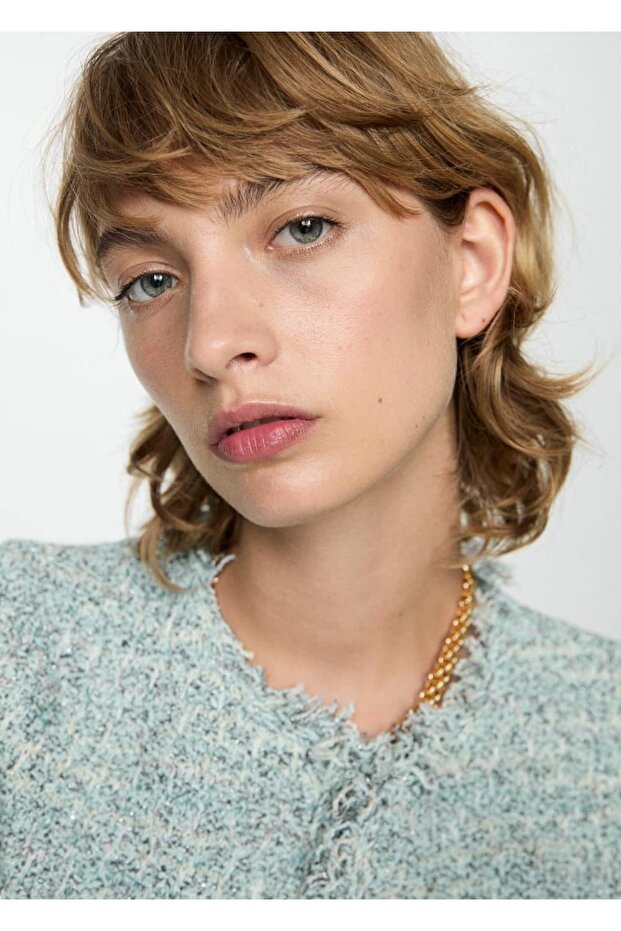 Dikişsiz Tüvit Ceket - 5