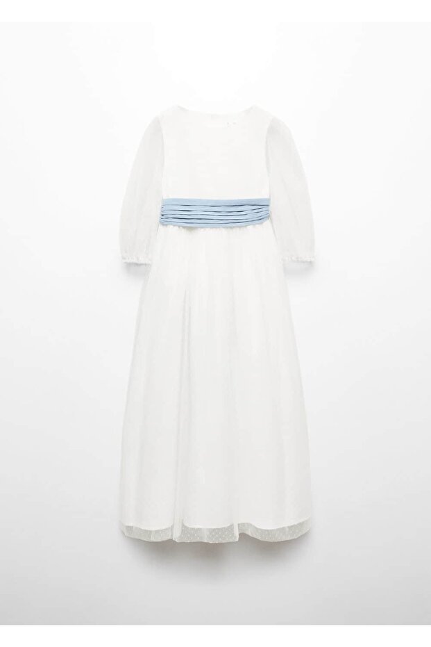 Fiyonklu Plumeti Elbise - 2