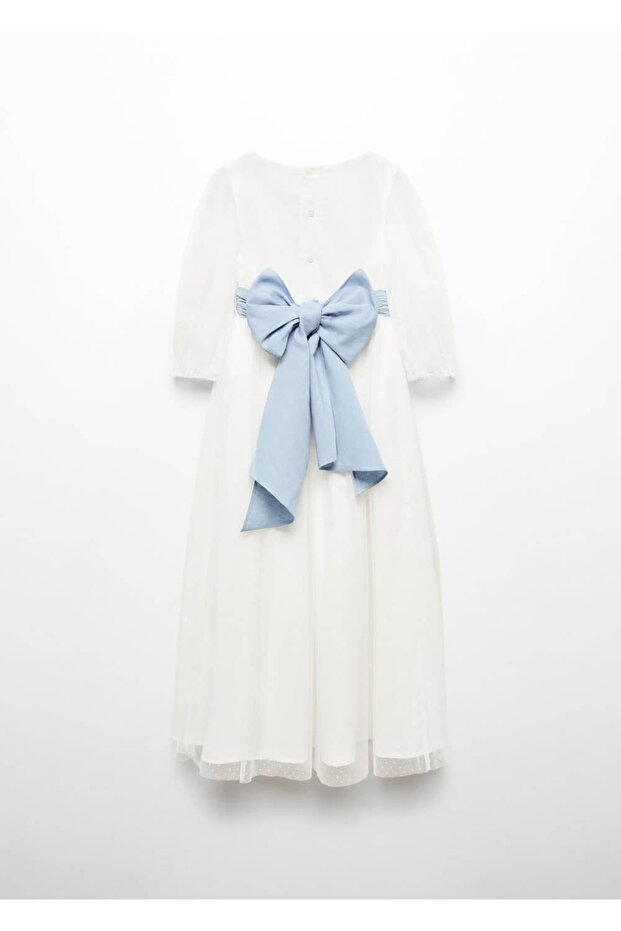 Fiyonklu Plumeti Elbise - 3