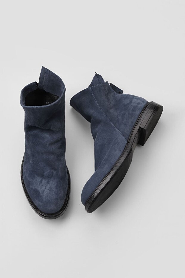 Mavi Süet Erkek Bot 01mv9300 - 1