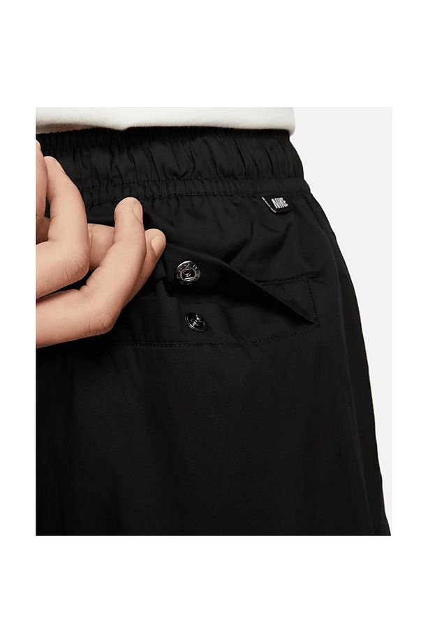 Oversized Erkek Siyah Şort Short Dm6917-011 - 4