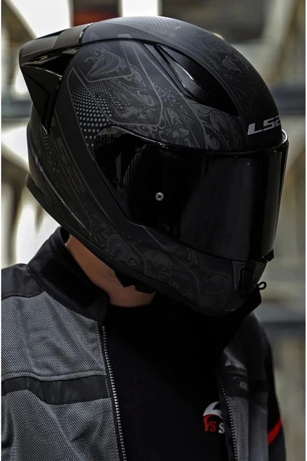 Rapıd 2 Race Crypt Mat Siyah Kask - 3