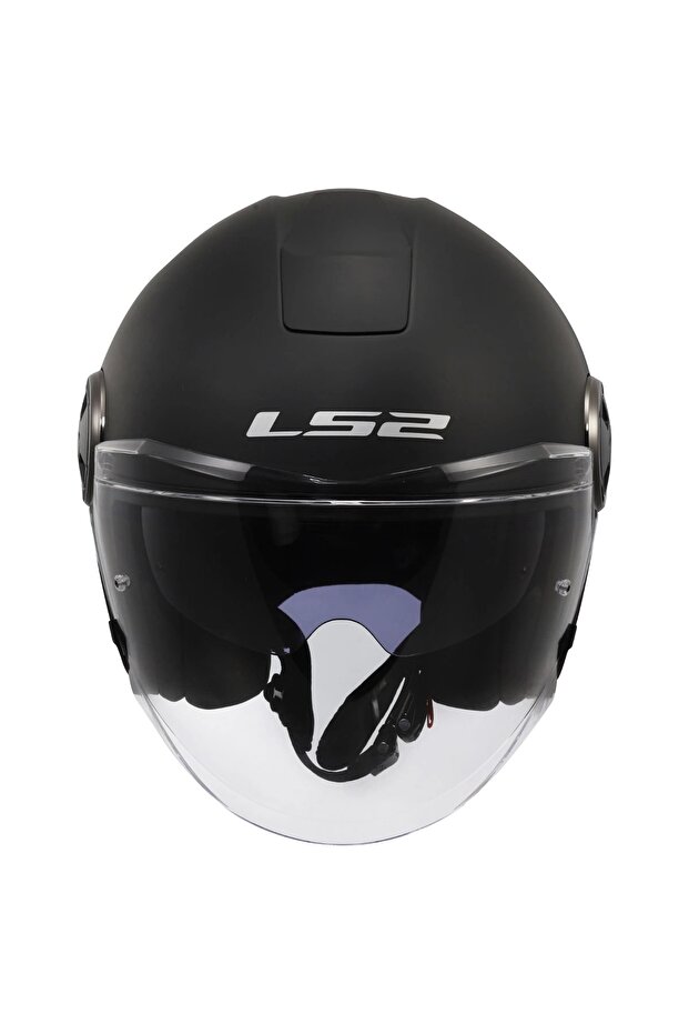 CLASSY MAT SİYAH KASK - 5