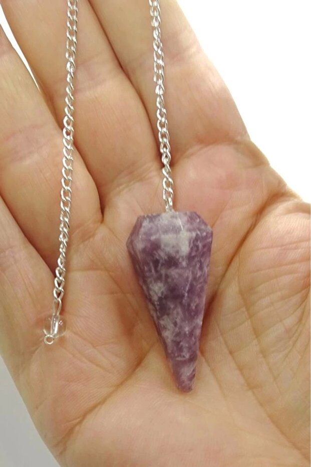 Lepidolit Stone Pandula Pendulum - 215-5l