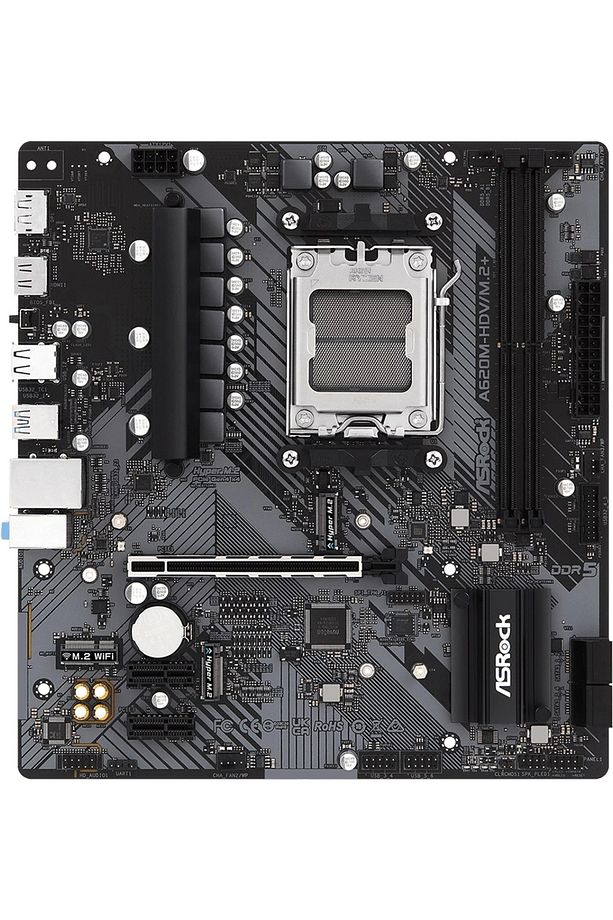 A620m-hdv/m.2 Ddr5 Hdmı-dp Type-c Pcıe 4.0 Am5 Matx - 2