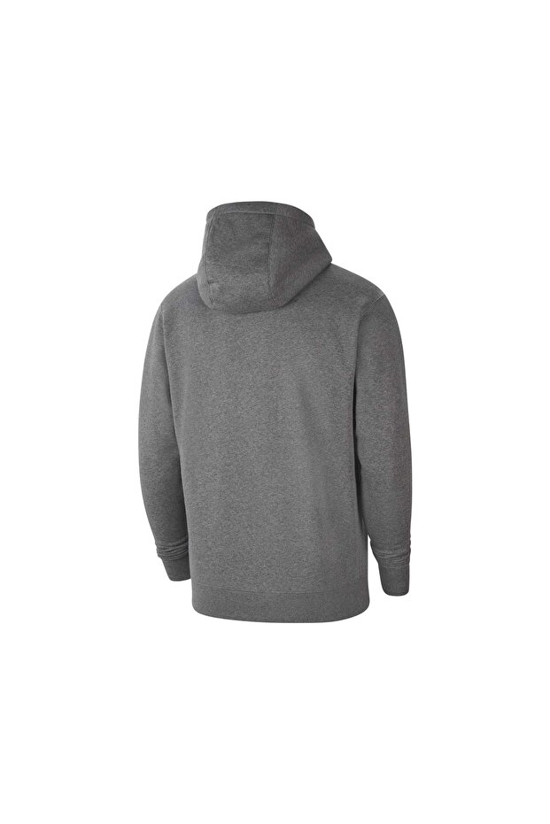CW6894-074 Flc Park20 Fz kapucnis férfi kapucnis sport pulóver SZÜRKE - 5