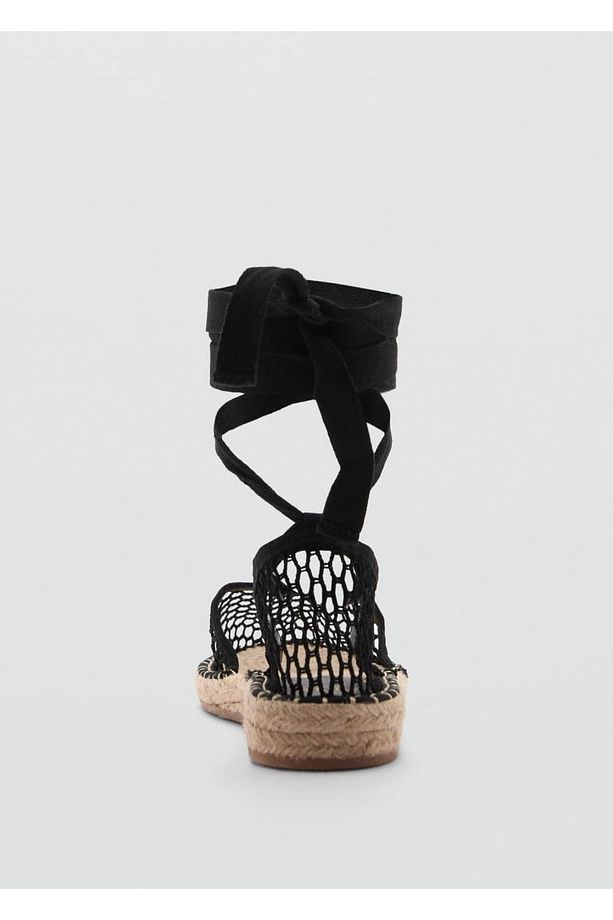 Ajur Örgü Espadril - 5
