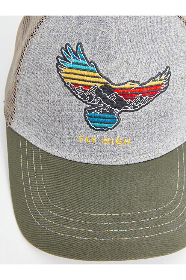 Lcwk Mesh Detailed Men's Cap Hat - 2