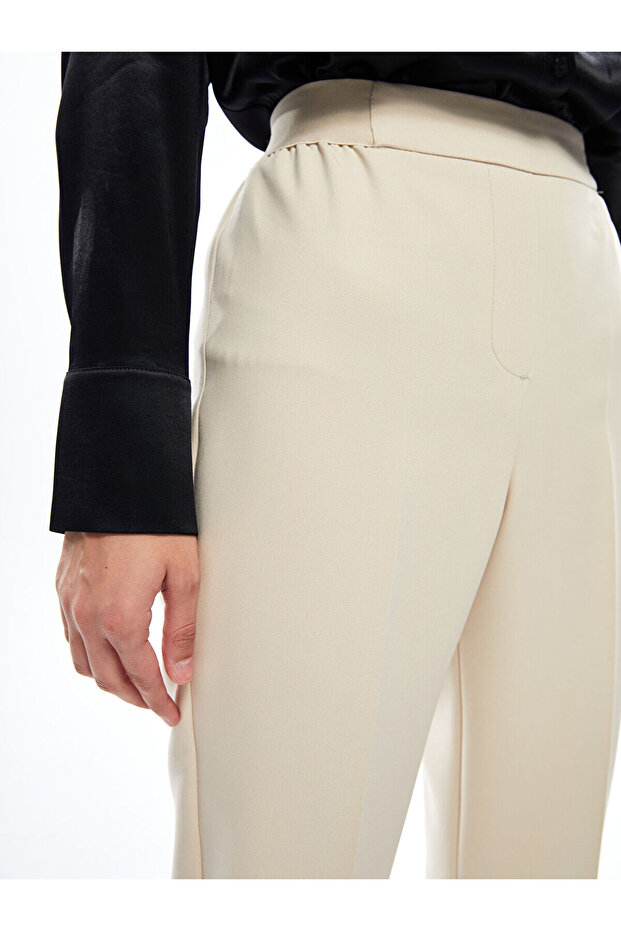 Lcw Beli Lastikli Kadın Pantolon - 3