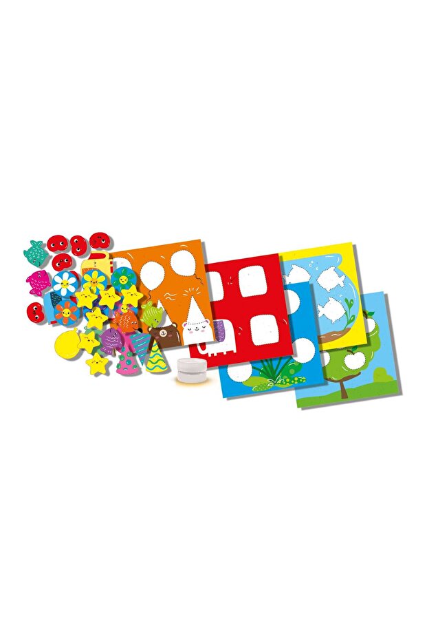 Primul Meu - Set de Lipit Forme Creative - 3