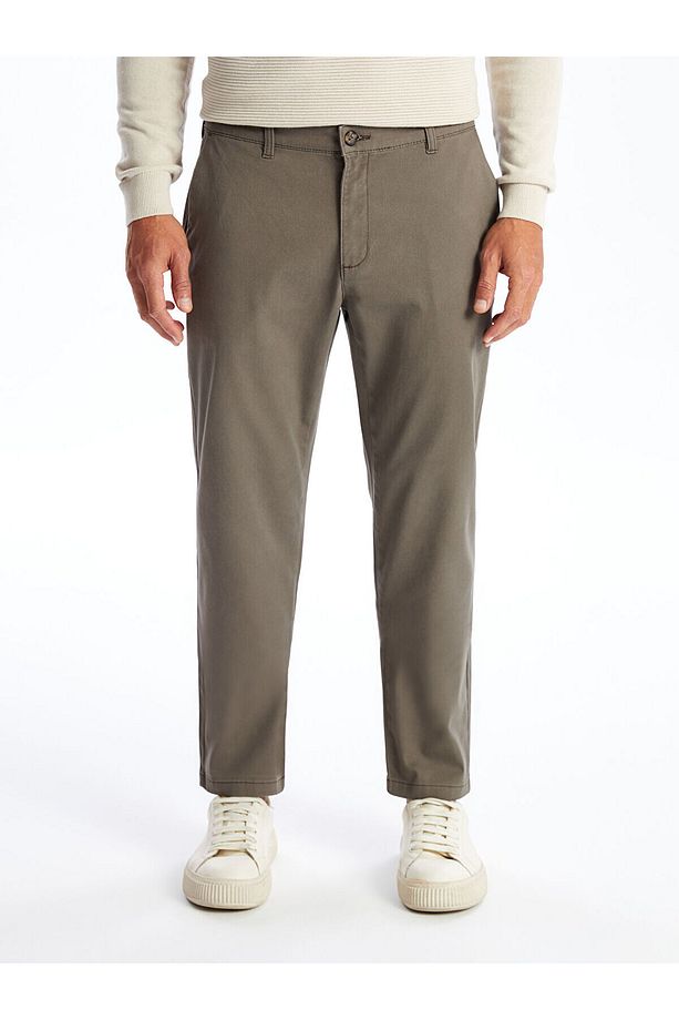 Lcw Standart Kalıp Gabardin Erkek Chino Pantolon - 3