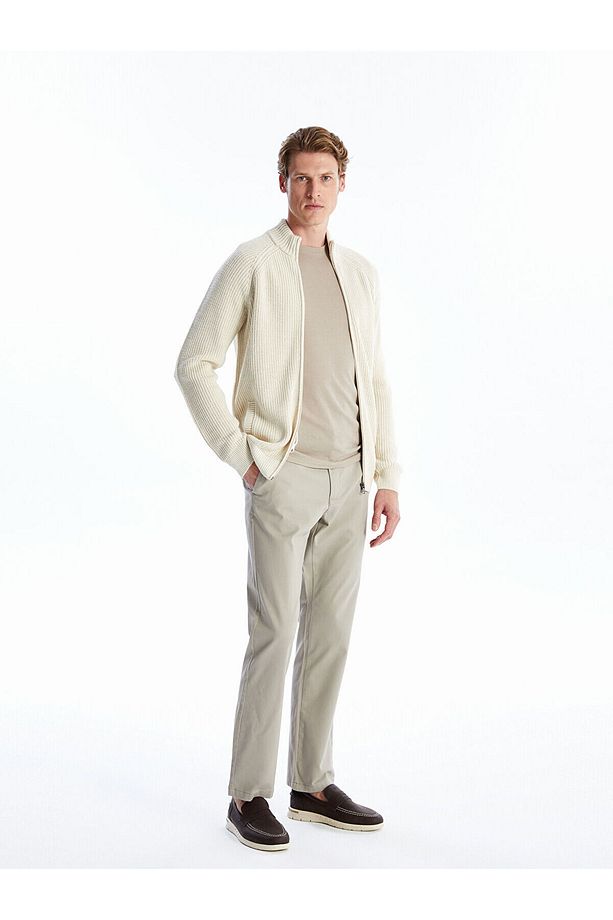 LCW Standart Kalıp Gabardin Erkek Chino Pantolon - 1