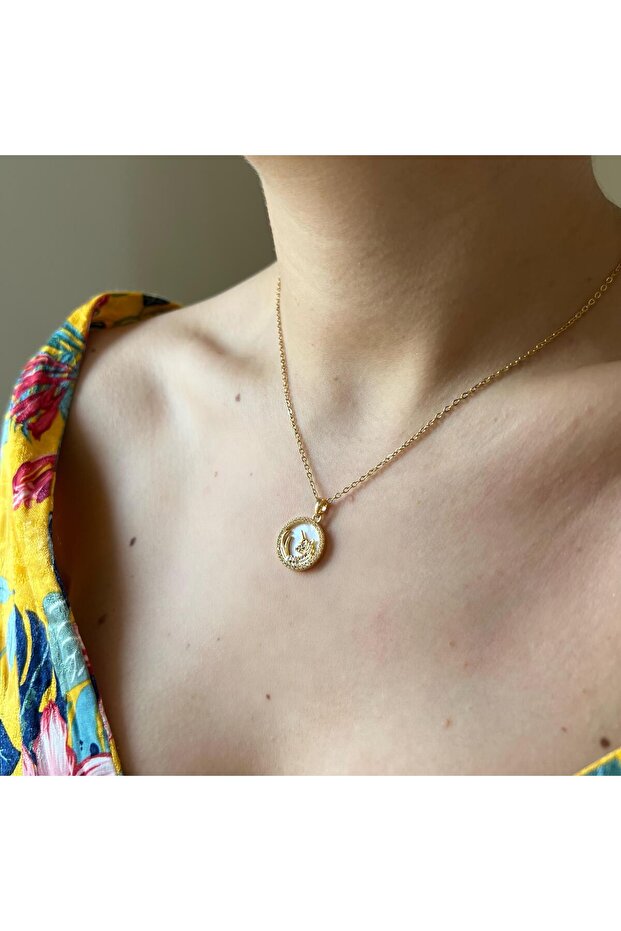 Çelik Unicorn Kolye - 2