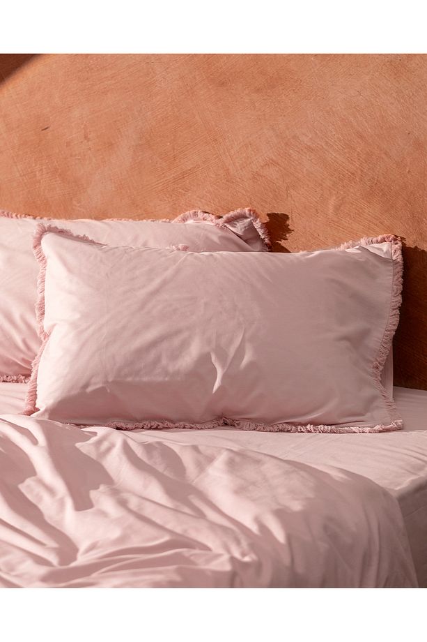 Sona King Size Püsküllü Nevresim Takımı - Pudra - 3