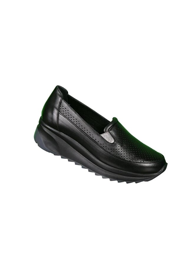 2310302Y Women's Genuine Leather Padded Sole Comfort Shoes
